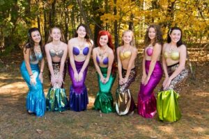 The little mermaids